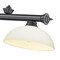 Z-Lite Cordon 3 Light Billiard, Bronze Plate & Matte Opal 2306-3BP-DMO14 - alternate 3
